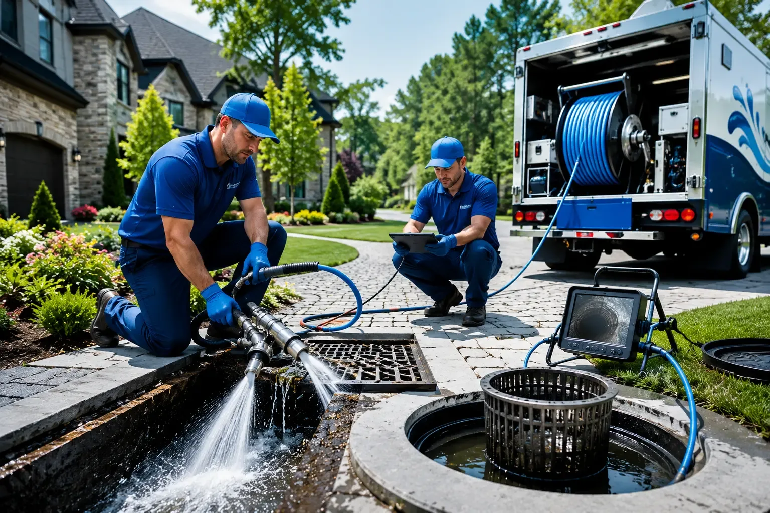 Local outdoor drain cleaning professionals in Belmont, MI